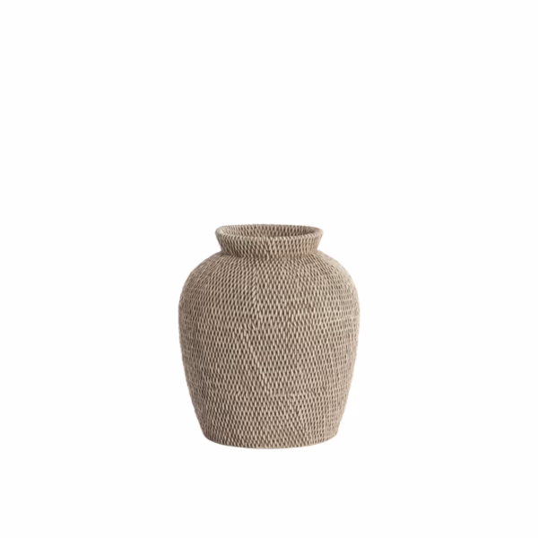 Vendie vase deco brown