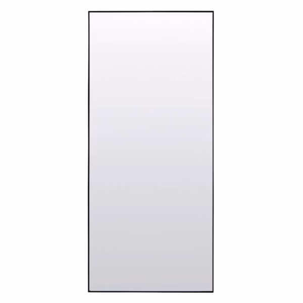Zeneta mirror clear glass+black
