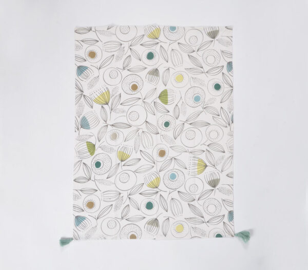 Köögirätik värvilise mustriga 52x72cm