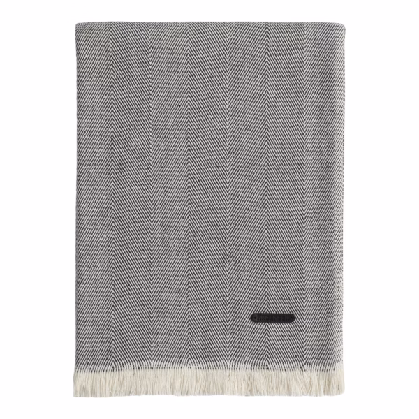 Twill Weave Blanket 130x180cm White
