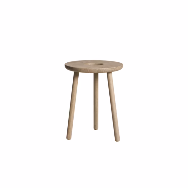Donut Stool Oak