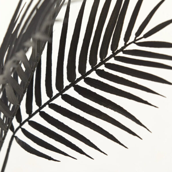 Palmipuu kunsttaim Ø110x120cm matt must