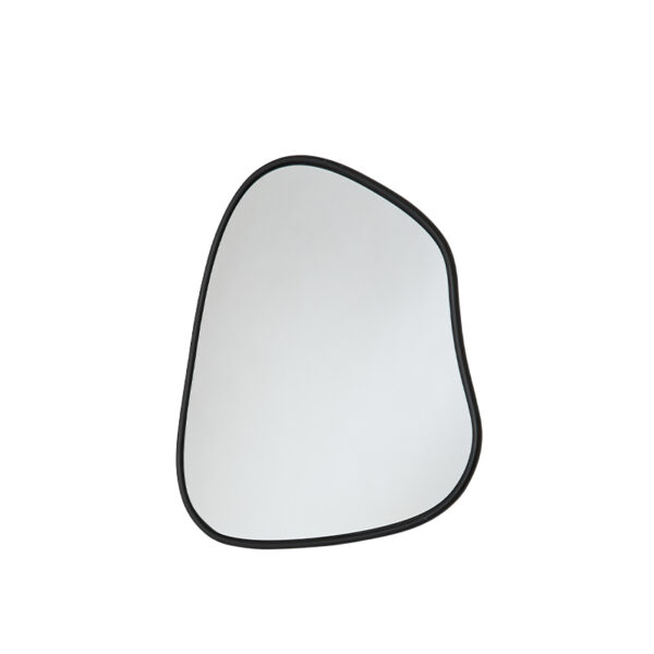 Wall mirror Michigan M black 70x72cm