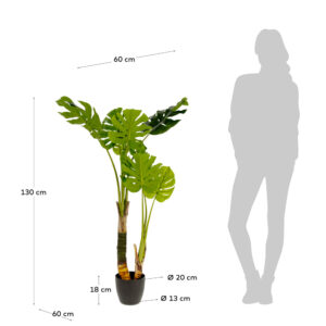 Monstera kunsttaim 130cm