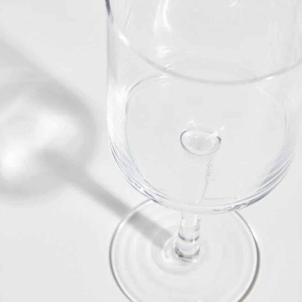 Yua läbipaistev punase veini klaas 25cl