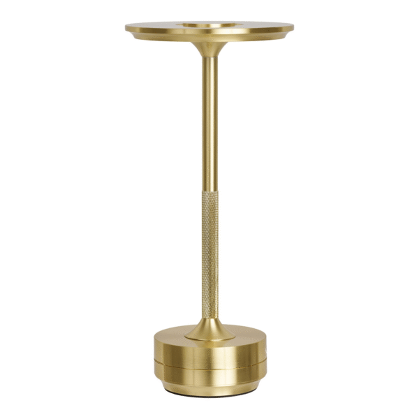 Lyneham laetav LED laualamp messing